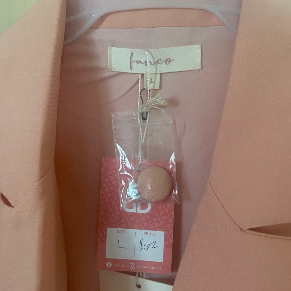 Modern Peach Blazer